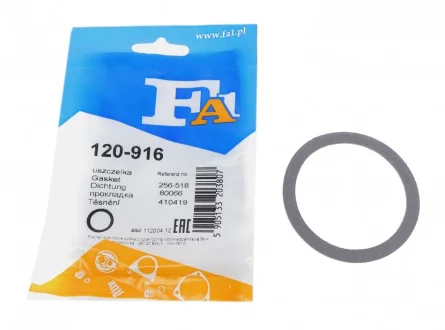Прокладка труби вихлопної Opel Astra/Vectra 1.7/1.9 CDTI 94- (57.5x70) (кільце) FA1 Fischer Automotive One (FA1) 120-916