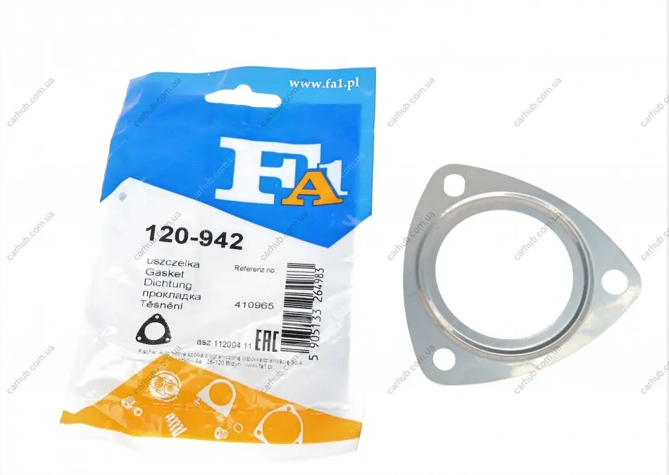 Прокладка труби вихлопної Opel Astra J/Insignia 08- FA1 Fischer Automotive One (FA1) 120-942 (фото 1)