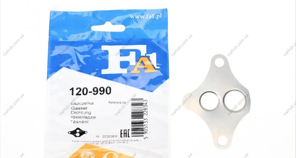 Прокладка клапана EGR Opel Omega/Vectra 95-03 FA1 Fischer Automotive One (FA1) 120-990 (фото 1)