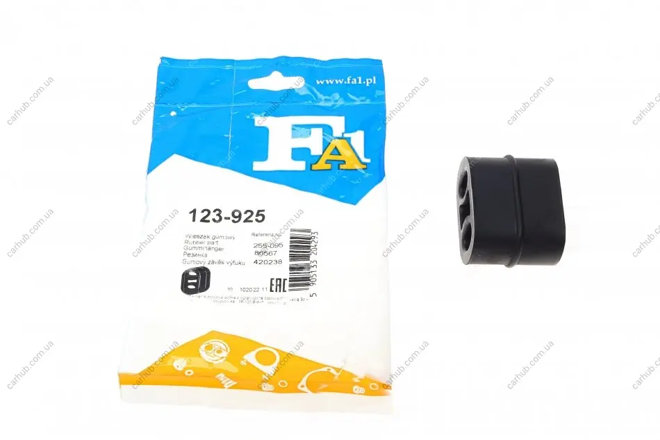 Гумка глушника Opel Astra G/H 98- FA1 Fischer Automotive One (FA1) 123-925 (фото 1)