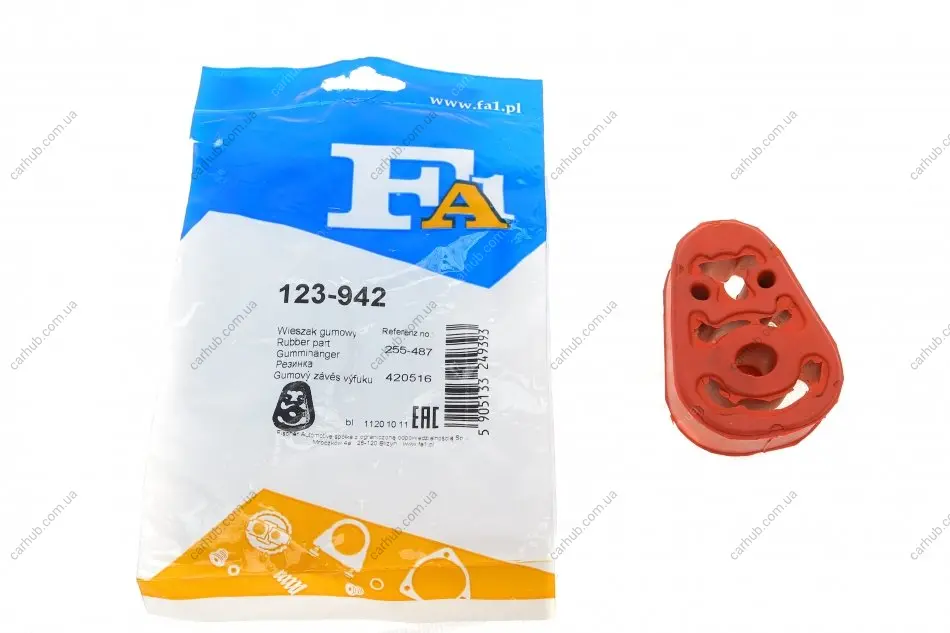 Гумка глушника Fiat Doblo 1.3/1.9 JTD 05- FA1 Fischer Automotive One (FA1) 123-942 (фото 1)
