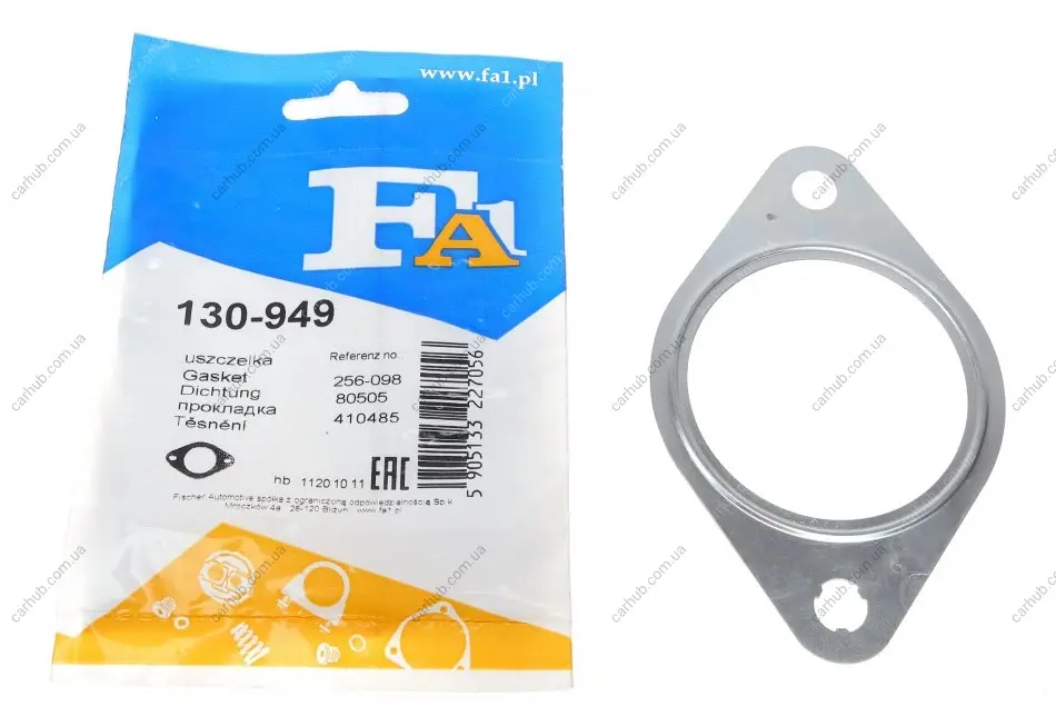 Прокладка глушника Ford Transit Connect 1.6 TDCi 13- FA1 Fischer Automotive One (FA1) 130-949 (фото 1)
