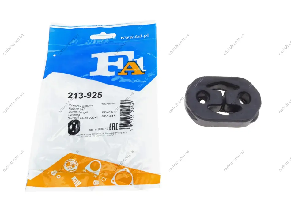 Гумка глушника Citroen C5/C6/Peugeot 407/508 04- Fischer Automotive One (FA1) 213-925 (фото 1)