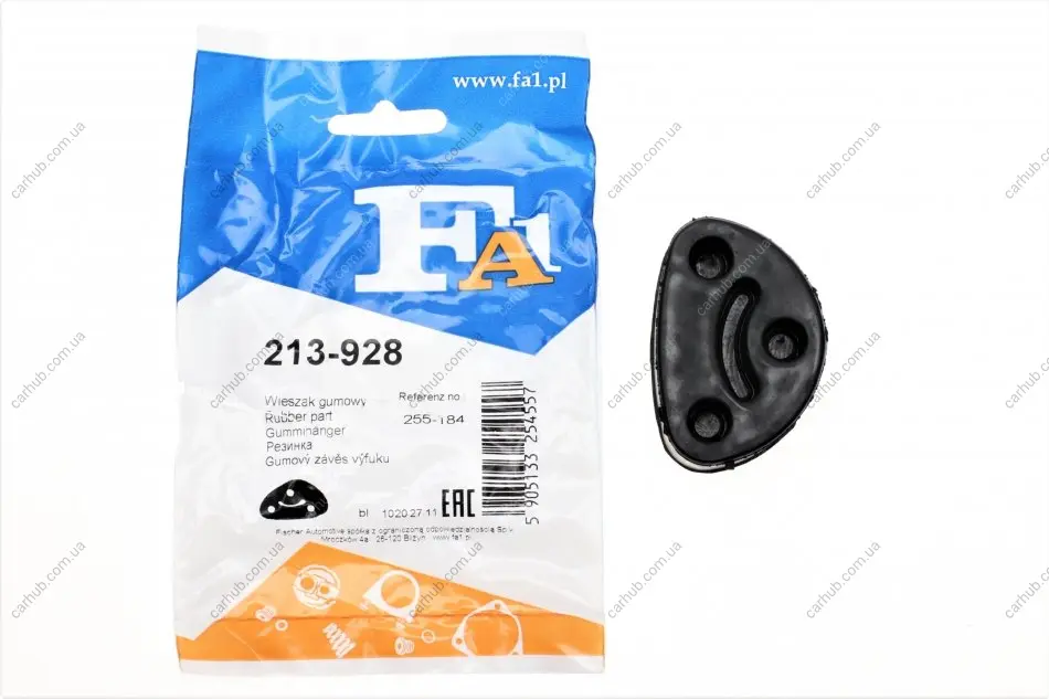 Гумка глушника Citroen Jumper/ Fiat Ducato/ Peugeot Boxer 2.0-2.8 HDI 02- FA1 Fischer Automotive One (FA1) 213-928 (фото 1)