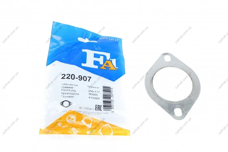 Прокладка труби вихлопної Renault Kangoo/Megane 1.9 DCI 97-08 FA1 Fischer Automotive One (FA1) 220-907 (фото 1)