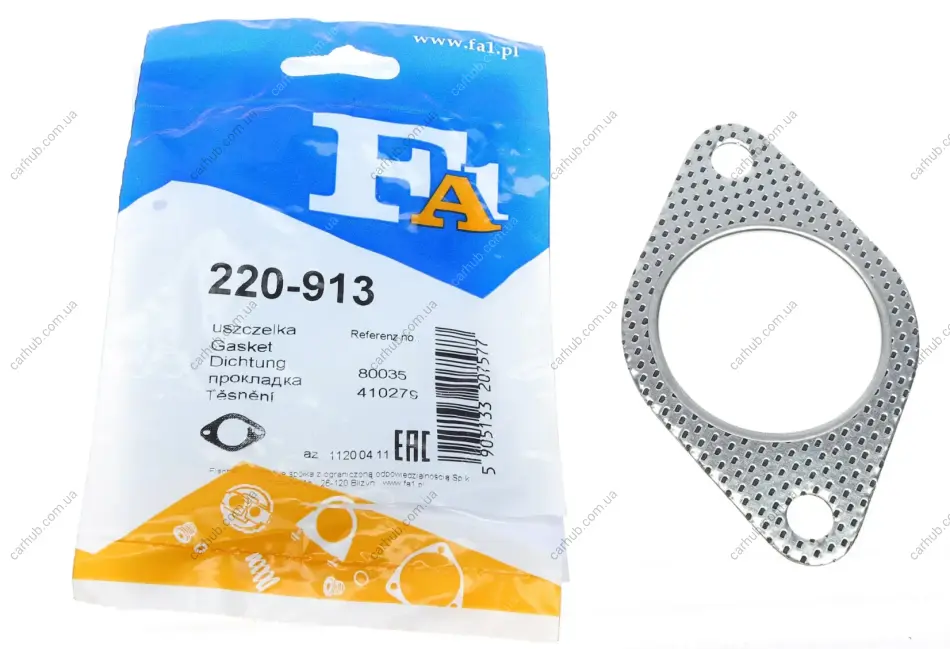 Прокладка труби вихлопної Fiat Bravo/Stilo 05-14 FA1 Fischer Automotive One (FA1) 220-913 (фото 1)