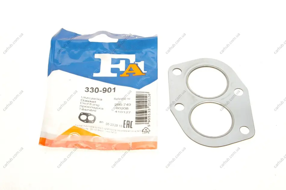 Прокладка труби вихлопної Lada Niva/Samara/Fiat Punto/Bravo 1.4-1.8 76-02 FA1 Fischer Automotive One (FA1) 330-901 (фото 1)