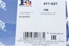 Прокладка колектора випускного VW Caddy III 2.0 TDI 12-15 Fischer Automotive One (FA1) 411-031 (фото 2)