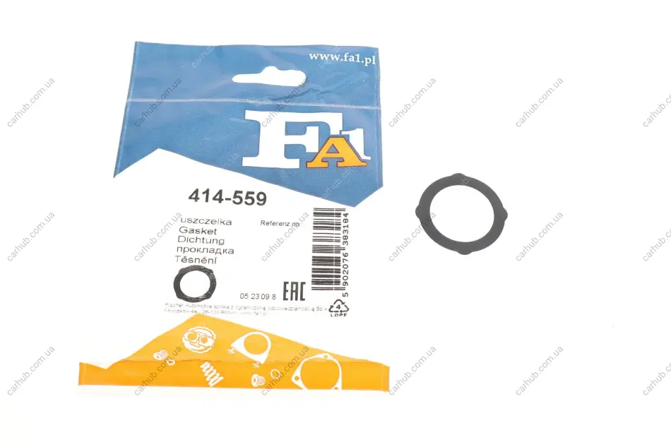 Прокладка колектора випускного MB E-class (W211) 11- M271/M272/M274/OM651 FA1 Fischer Automotive One (FA1) 414-559 (фото 1)