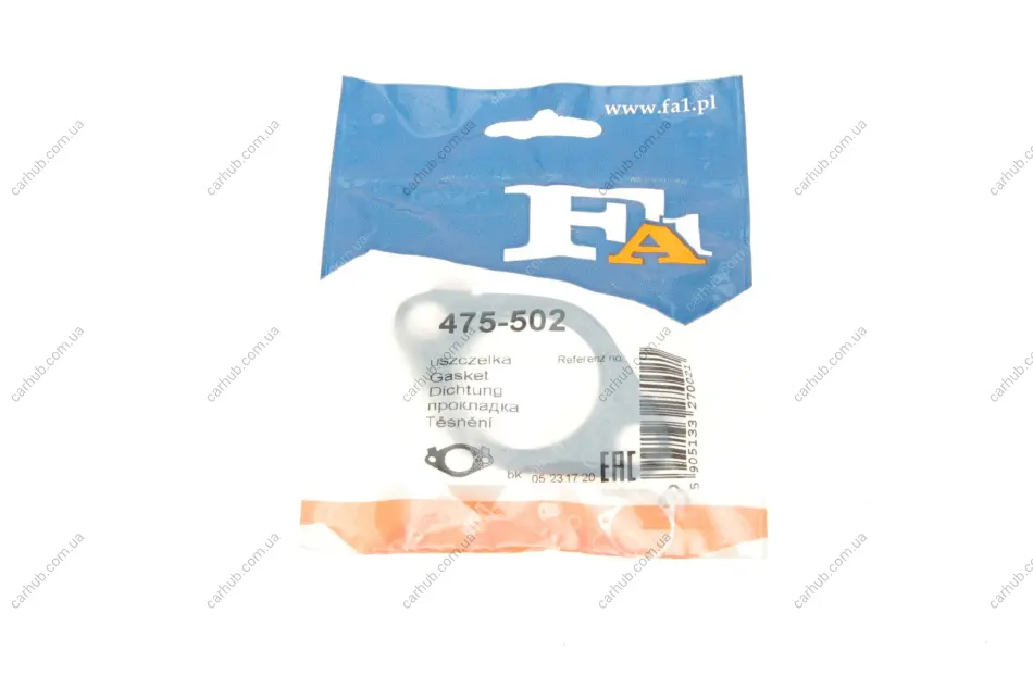 Прокладка турбіни Nissan X-Trail 2.2 dCi 01-13 FA1 Fischer Automotive One (FA1) 475-502 (фото 1)