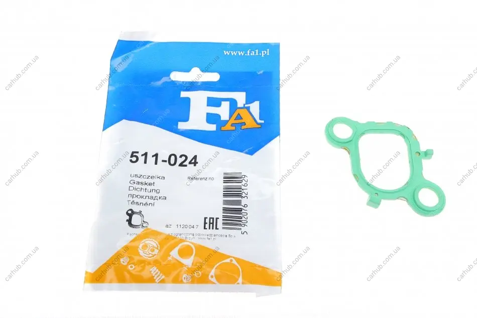 Прокладка колектора впускного VW T5 2.5TDI (1-й циліндр) Fischer Automotive One (FA1) 511-024 (фото 1)