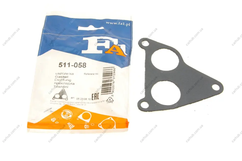 Прокладка колектора впускного Skoda Fabia 1.4i 99-03 FA1 Fischer Automotive One (FA1) 511-058 (фото 1)