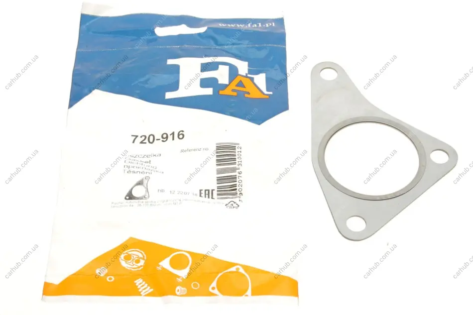 Прокладка труби вихлопної Subaru Forester/Impreza/Legacy 92-07 Fischer Automotive One (FA1) 720-916 (фото 1)