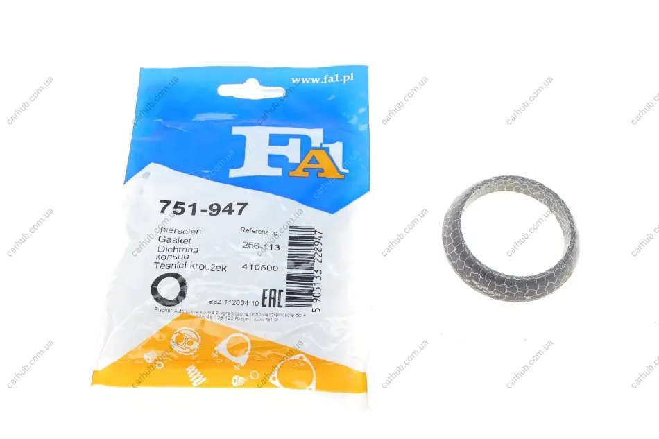 Прокладка труби вихлопної Nissan Almera/Primera 1.5-2.0 00-08 (46x60x12.8) (кільце) FA1 Fischer Automotive One (FA1) 751-947 (фото 1)