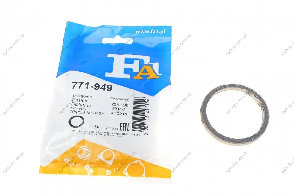 Прокладка труби вихлопної Lexus LX/RX/Toyota Land Cruiser 98-08 (50x61x5.2) (кільце) FA1 Fischer Automotive One (FA1) 771-949 (фото 1)