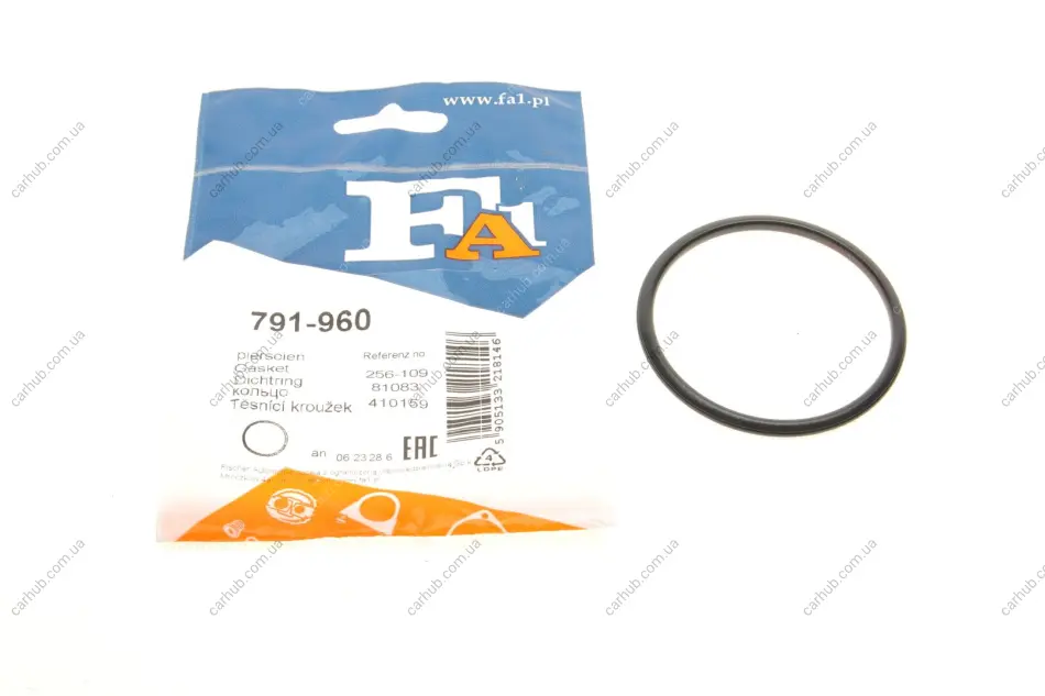 Прокладка труби вихлопної Ford Mondeo III 2.0 16V DI/TDDi 00-07 FA1 Fischer Automotive One (FA1) 791-960 (фото 1)