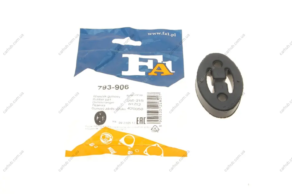 Гумка глушника Honda Integra/Jazz II 85-08 FA1 Fischer Automotive One (FA1) 793-906 (фото 1)