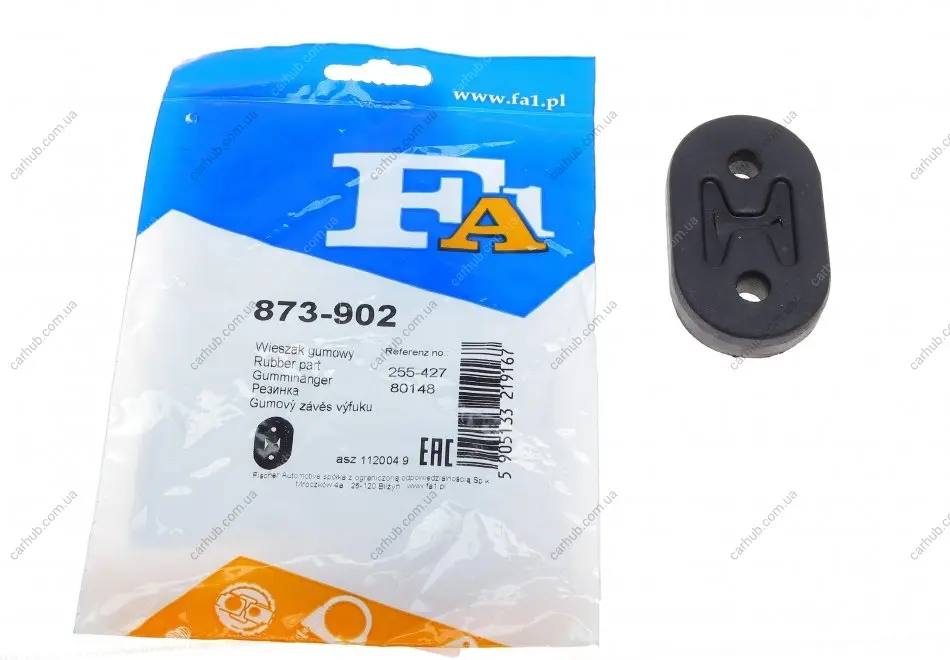 Гумка глушника Daewoo Lanos 1.3/1.5/1.6 16V 97- FA1 Fischer Automotive One (FA1) 873-902 (фото 1)