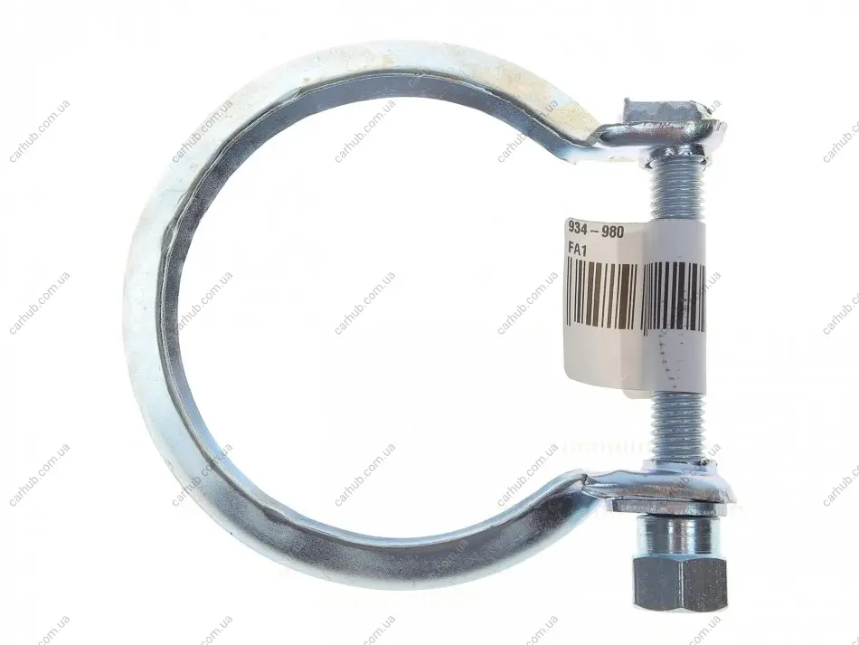 Хомут глушника Citroen Jumpy 2.0 HDi 06- (d=80mm) Fischer Automotive One (FA1) 934-980 (фото 1)