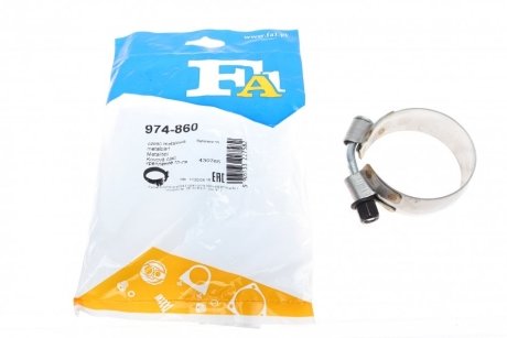 Хомут глушителя FA1 Fischer Automotive One (FA1) 974-860