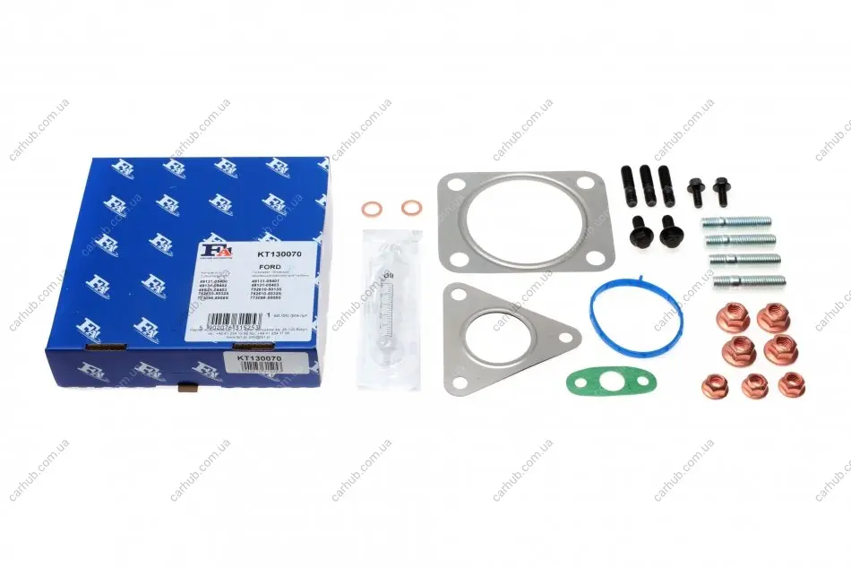 Комплект прокладок турбіни Ford Transit 2.4/3.2 TDCi/Land Rover Freelander 2.4 TD4 06-16 FA1 Fischer Automotive One (FA1) KT130070 (фото 1)