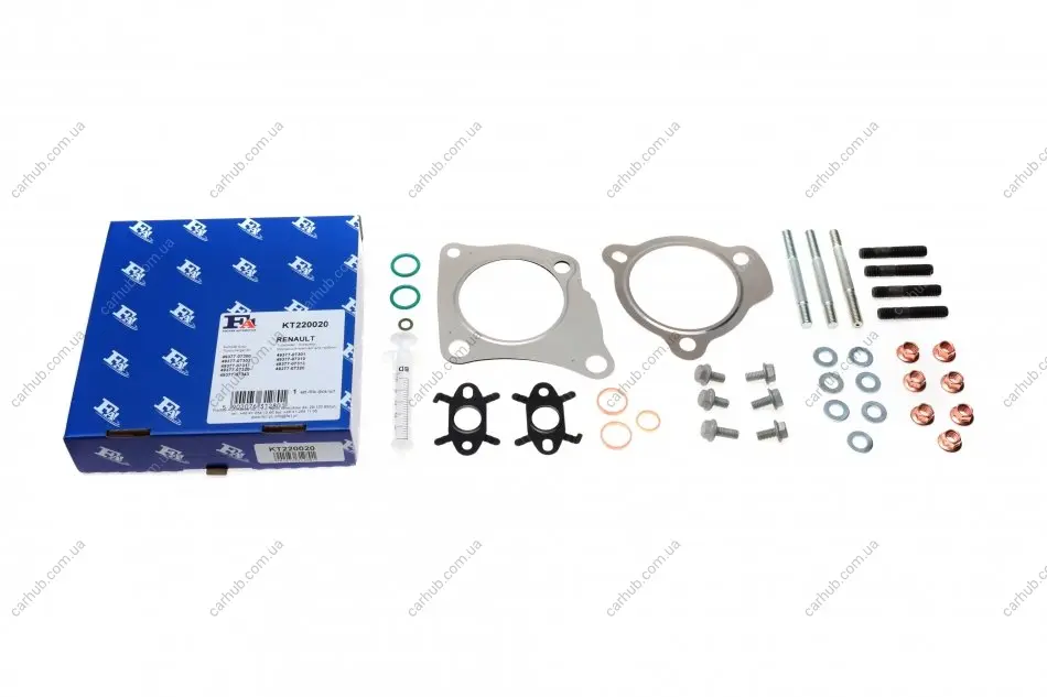 Комплект прокладок турбіни Renault Laguna/Megane 2.0 TCe 05- Fischer Automotive One (FA1) KT220020 (фото 1)