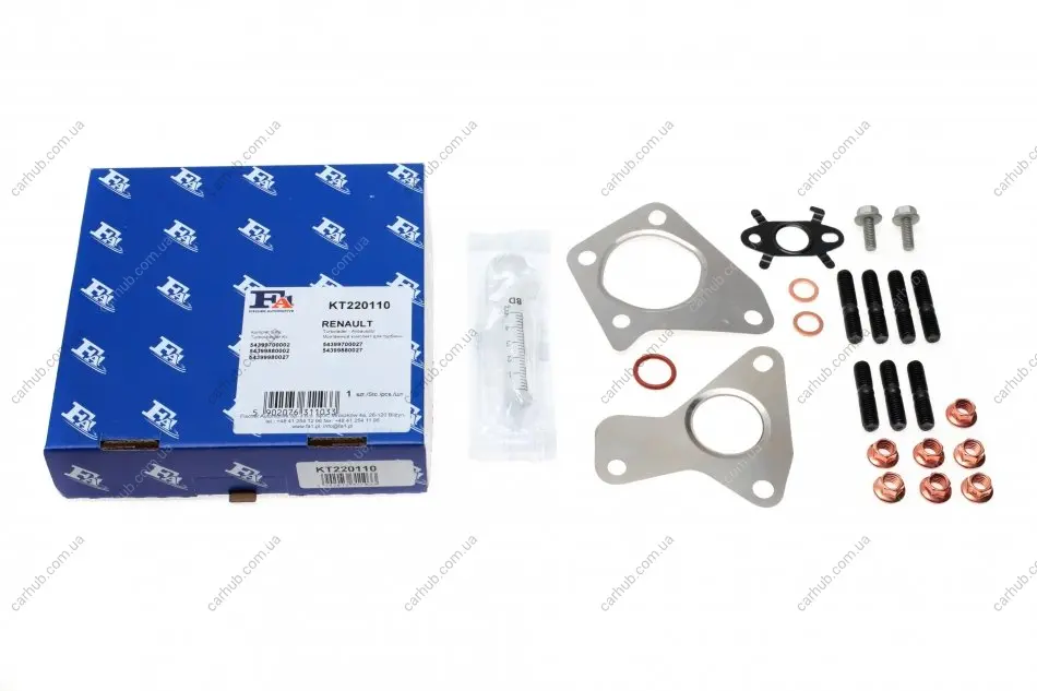 Комплект прокладок турбіни Renault Kangoo/Nissan Qashqai 1.5 dCi 13- Fischer Automotive One (FA1) KT220110 (фото 1)