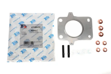 Комплект прокладок турбіни Renault Megane III/Scenic III 1.4 TCE 09- Fischer Automotive One (FA1) KT228-510