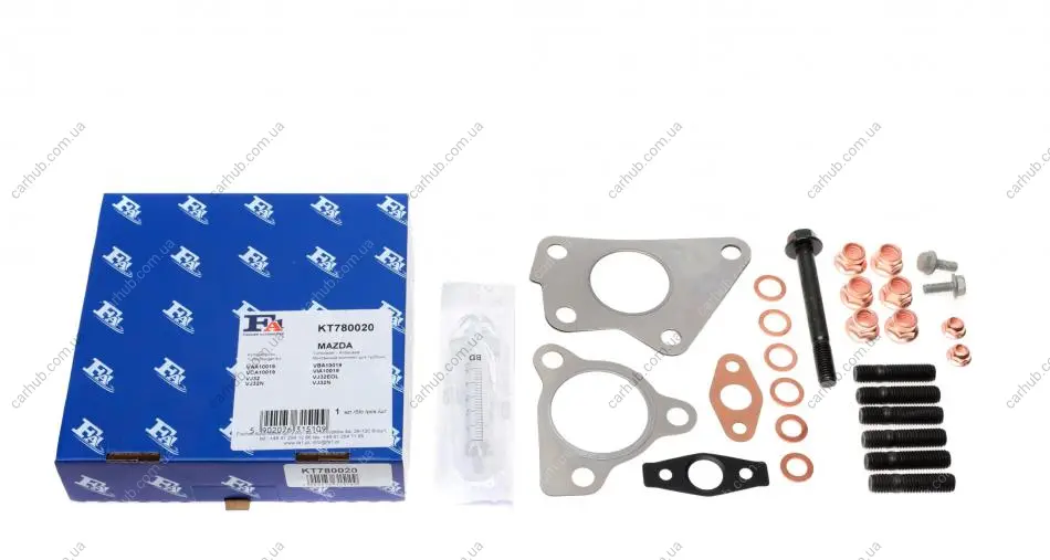 Комплект прокладок турбіни Mazda 6 2.0 DI 02-07 Fischer Automotive One (FA1) KT780020 (фото 1)