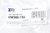 Гофра глушника (60X150) Fischer Automotive One (FA1) VW360-150 (фото 2)