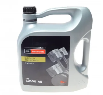 Моторна олива (5L) 5W30 API CF SM ACEA A1 A5 B1 B5 M2C913 A M2C913 B M2C913 C M2C913 D FORD 15CF54