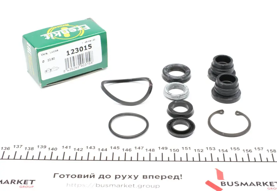 Ремкомплект циліндра гальмівного (головного) Audi A6 94-97 (+ABS) (d=23,8mm) Lucas FRENKIT 123015 (фото 1)