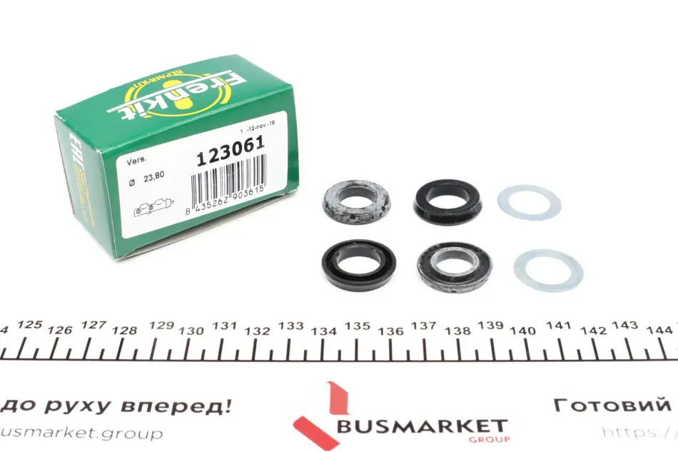 Ремкомплект циліндра гальмівного (головного) Kia Sportage 99-04 (-ABS)(d=23,8mm) FRENKIT 123061 (фото 1)