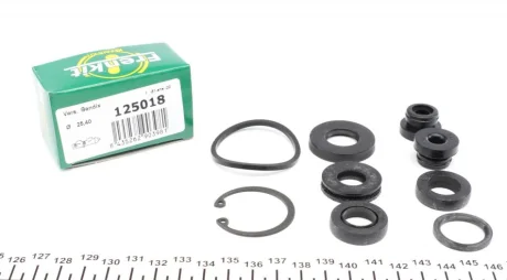 Ремкомплект циліндра гальмівного (головного) Fiat Ducato 94-06 (-ABS) (d=25,4mm) Bdx FRENKIT 125018