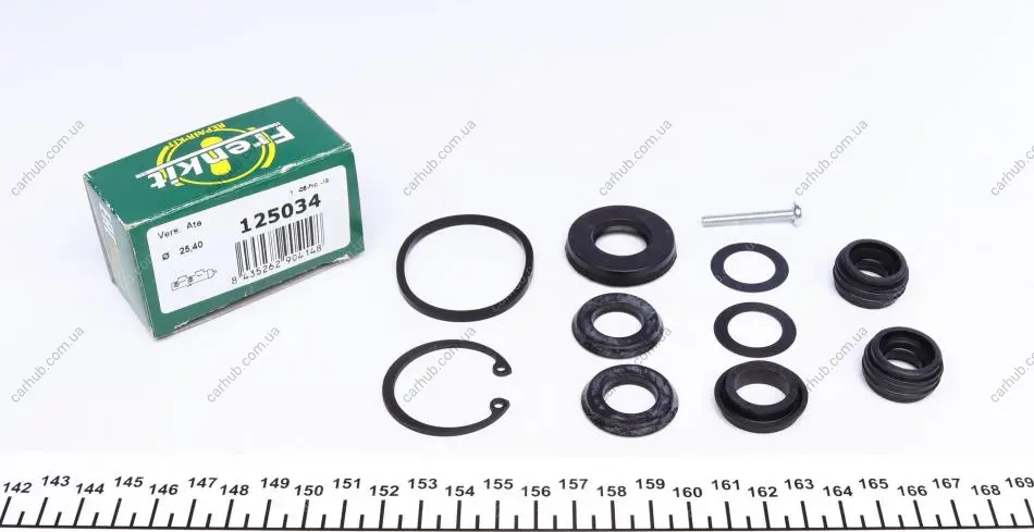 Ремкомплект циліндра гальмівного (головного) Ford Mondeo 93-96 (d=25.4mm)(-ABS) ATE FRENKIT 125034 (фото 1)