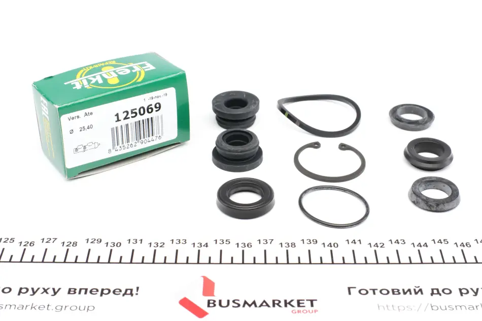 Ремкомплект циліндра гальмівного (головного) VW Sharan 95-10 (+ABS)(d=25.4mm) Lucas FRENKIT 125069 (фото 1)