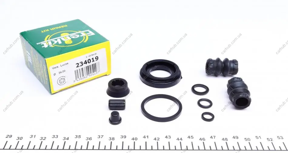 Ремкомплект супорта (заднього) Opel Astra 98-09 (d=34mm) (Lucas) FRENKIT 234019 (фото 1)