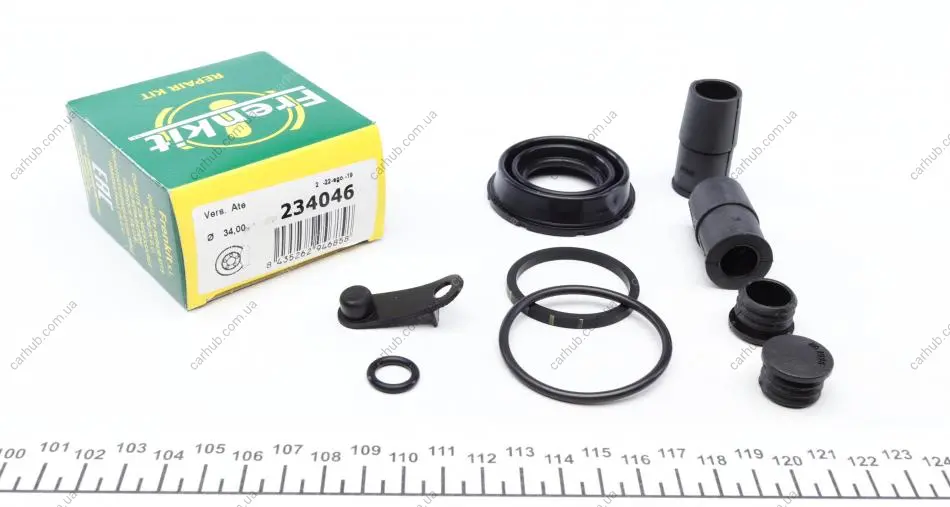 Ремкомплект супорта (заднього) BMW 2 (F45/F23)/X1 (F48)/Mini Mini 13- (d=34mm) (Ate) FRENKIT 234046 (фото 1)