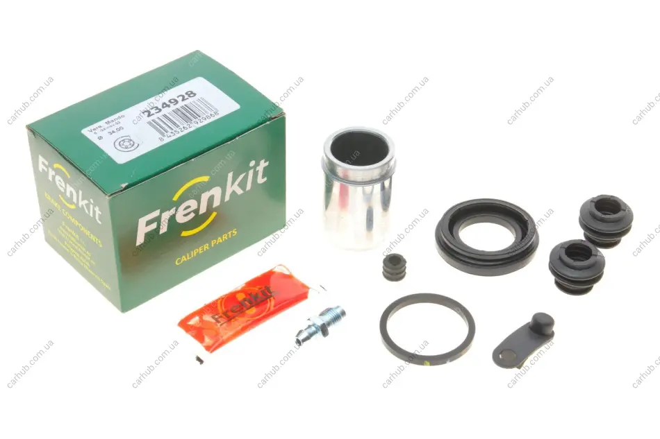 Ремкомплект супорта (заднього) Hyundai I30/Kia Sportage 06- (d=34mm) (Kask/TRW) (+ поршень) FRENKIT 234928 (фото 1)