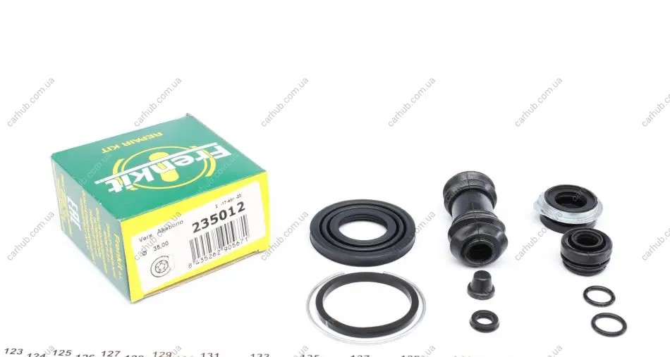 Ремкомплект супорта (заднього) Toyota Corolla/Mazda 323/626 98-05 (d=35mm)(Akebono) FRENKIT 235012 (фото 1)