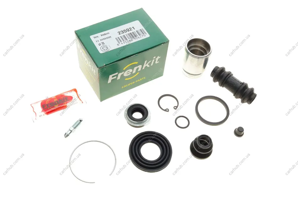 Ремкомплект супорта (заднього) Mitsuishi Carisma/Colt/Lancer/Galant (d=35mm) (+ поршень) (Akebono) FRENKIT 235921 (фото 1)