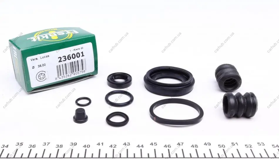 Ремкомплект супорта (заднього) VW Golf 82-97 (d=36mm) (Lucas) FRENKIT 236001 (фото 1)