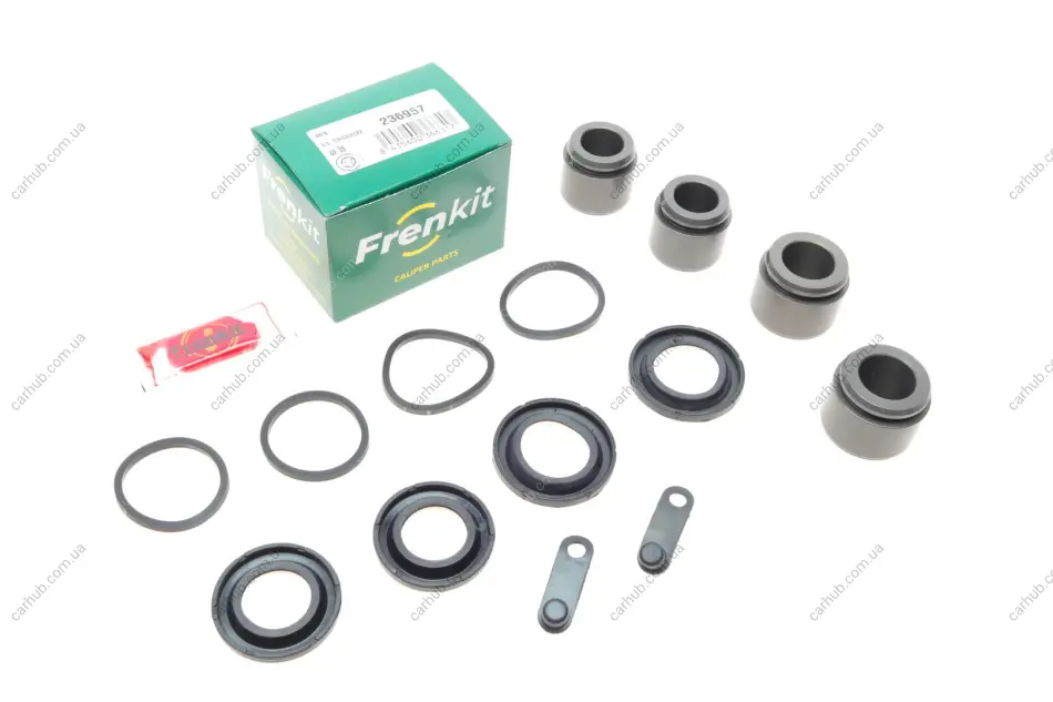 Ремкомплект супорта (переднього) Porsche 911/Boxster 88-05 (d=36mm) (Brembo) (+4 поршня) FRENKIT 236957 (фото 1)