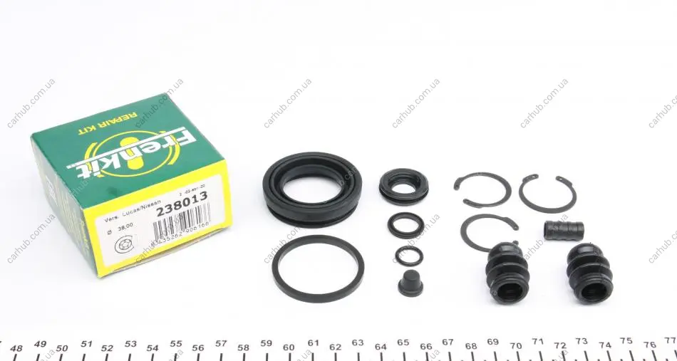 Ремкомплект супорта (заднього) Nissan Maxima 00-03 (d=38mm) (Lucas/Niss) FRENKIT 238013 (фото 1)