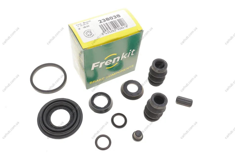 Ремкомплект супорта (заднього) Renault Kangoo 97- (d=38mm) (Bosch) FRENKIT 238038 (фото 1)
