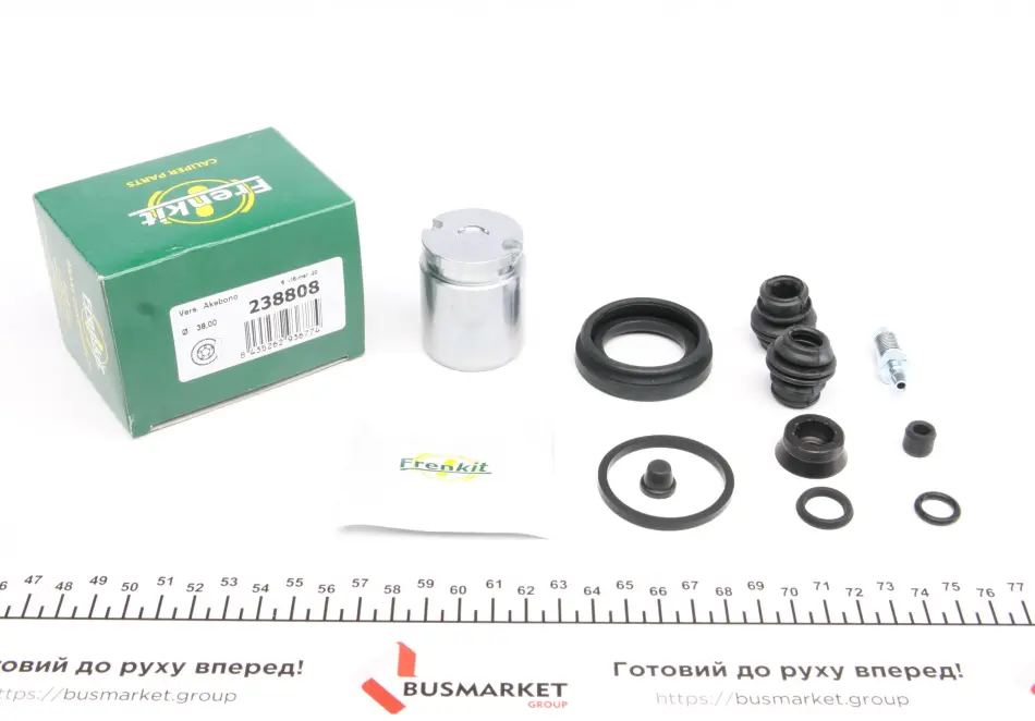 Ремкомплект супорта (заднього) Mazda CX-5 11- (d=38mm) (+поршень) (Akebono) FRENKIT 238808 (фото 1)