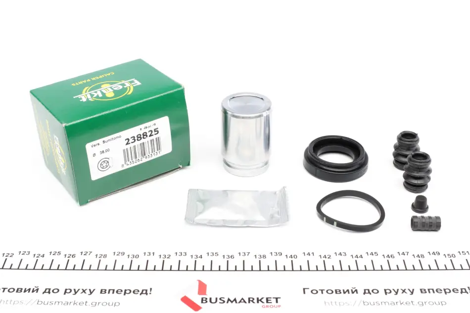 Ремкомплект супорта (заднього) Subaru (All) 07- (d=38mm) (Tokic)(+поршень) FRENKIT 238825 (фото 1)