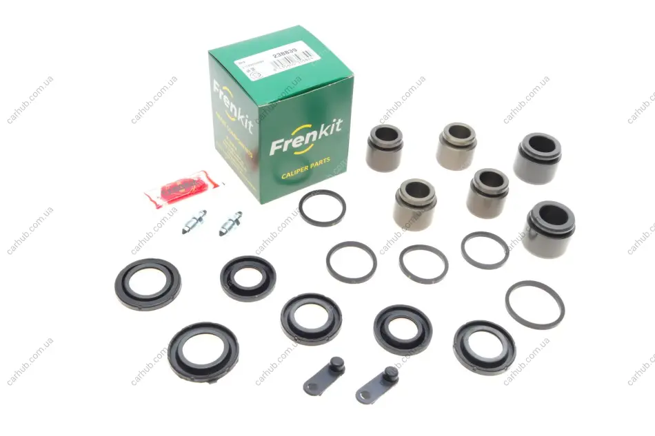 Ремкомплект супорта (переднього) MB E-class (W212/W213) 13- (d=32/34/38mm) (+6 поршней) (Brembo) FRENKIT 238839 (фото 1)