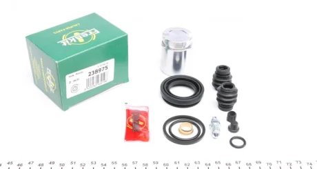 Ремкомплект супорта (заднього) Hyundai i40 11- (d=38mm) (+поршень) (Mando) FRENKIT 238975