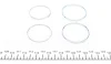 Ремкомплект супорта (переднього) MB E-class (W124)/S-class (W140) 93-98 (d=40/44mm) (Lucas) FRENKIT 240013 (фото 3)